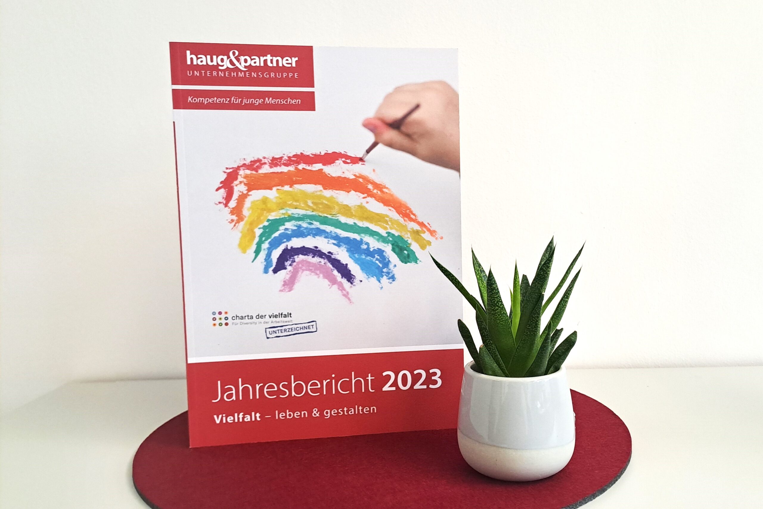 Der Jahresbericht 2023 der haug&partner unternehmensgruppe ist da!